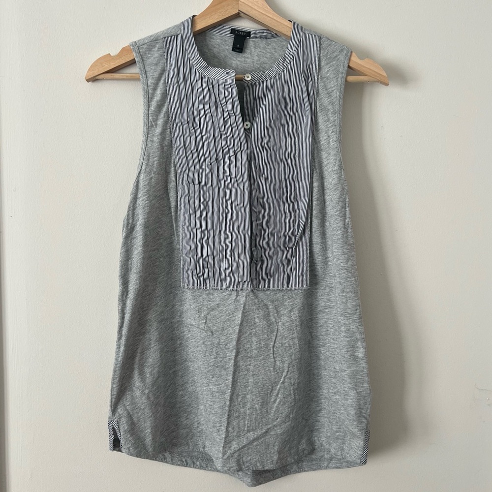 ✨ J. Crew Tuxedo Tank
